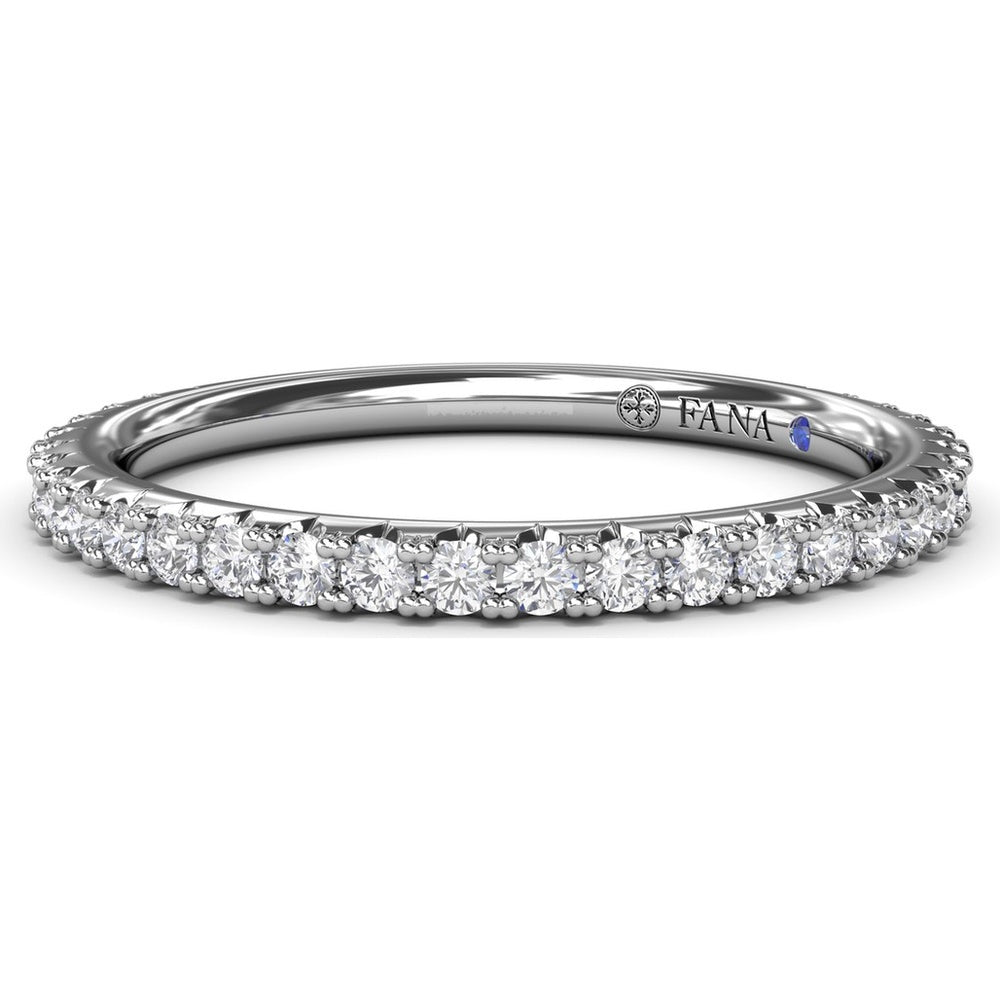 Shared-Prong Set Round Diamond Wedding Band by Fana - 0.41 Carat Total Diamond Weight