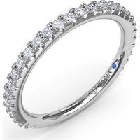 Shared-Prong Set Round Diamond Wedding Band by Fana - 0.41 Carat Total Diamond Weight