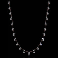 Aresa New York - Shelley No. 44 Necklaces - 18K Rose Gold with 4.75 cts. of Diamonds