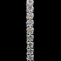 Silver 2.01 Carats Total Weight Round Hoop Earrings with Prong-Set Lab Grown Diamonds E-F VS1 - Covaloro Fine Jewelry