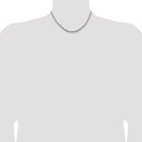 Sterling Silver 16" Byzantine Chain Necklace - 3.25mm Width by Lumare Gioia