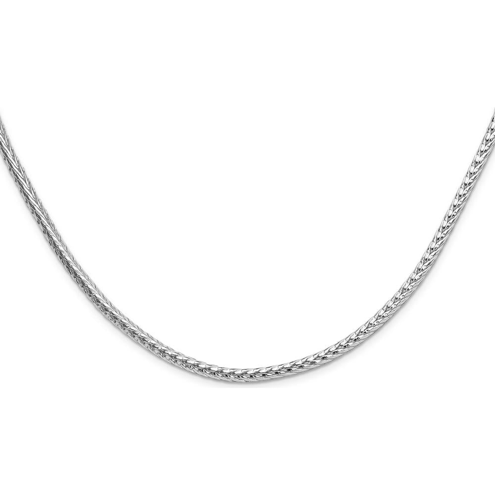 Sterling Silver 22" Diamond-Cut Franco Chain - 3.8mm Width by Lumare Gioia
