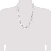 Sterling Silver 24" Curb Chain Necklace - Polished Finish by Lumare Gioia