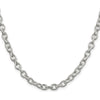 Sterling Silver 30" 6.25mm Fancy Patterned Rolo Chain with Lobster Clasp by Lumare Gioia