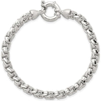 Sterling Silver Polished 5.65mm Fancy Link Bracelet - 7.5" by Lumare Gioia