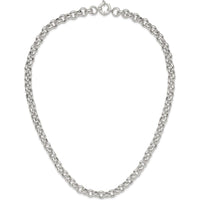 Sterling Silver Polished Fancy Link Necklace - 24 Inches, 10.02mm Width by Lumare Gioia