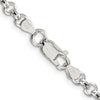 Sterling Silver Polished Rolo Chain Necklace - 36 inches by Lumare Gioia