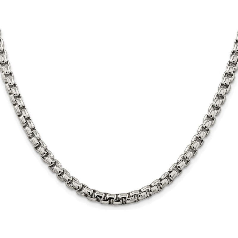Sterling Silver Rhodium-Plated 22