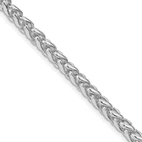 Sterling Silver Rhodium-Plated 26" 5mm Spiga Chain Necklace by Lumare Gioia