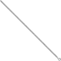 Sterling Silver Rhodium-Plated 7" Tennis Bracelet with Natural Diamonds - 0.20 Carat Total Diamond Weight by Lumare Gioia
