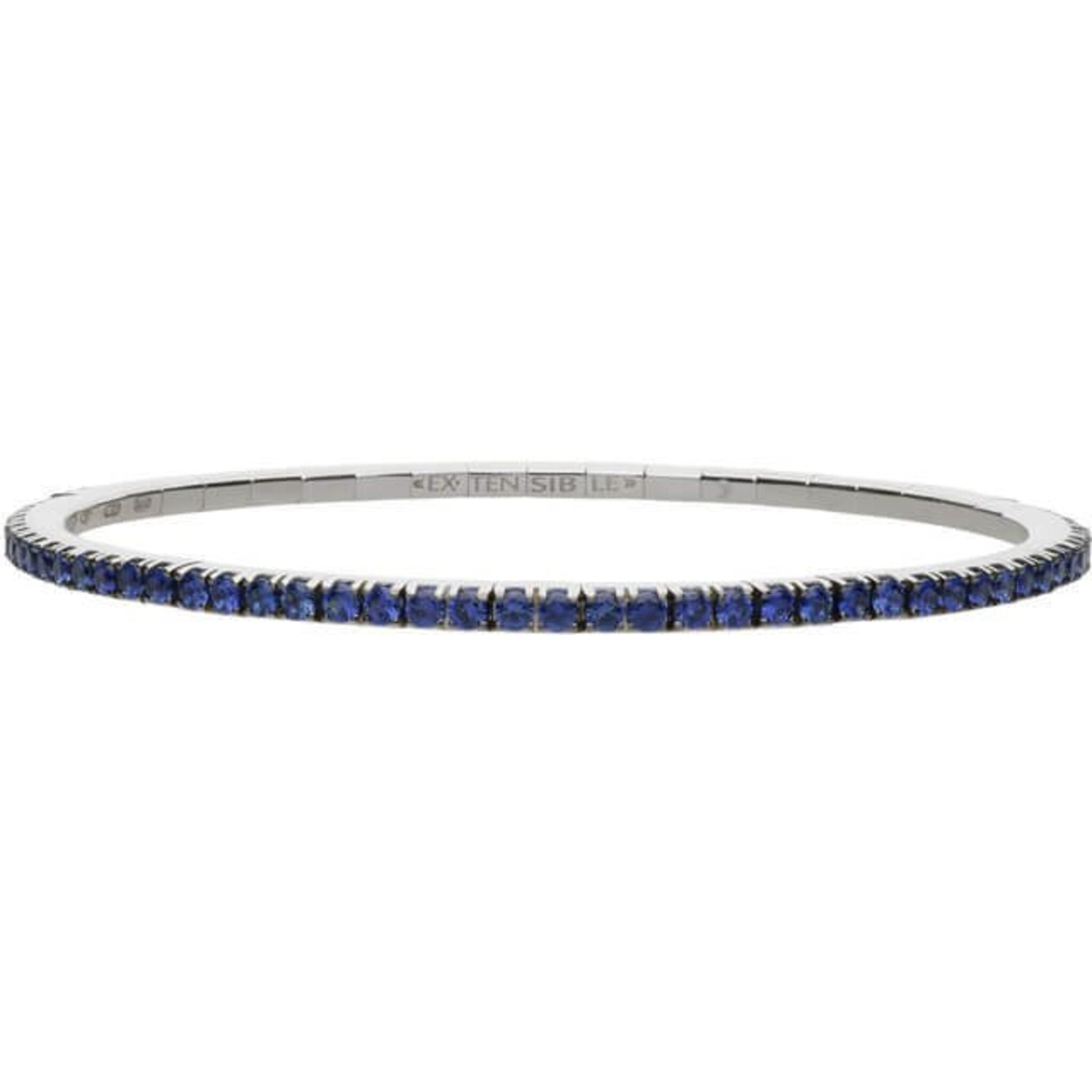 Blue Sapphire Mens Bracelet - Diamond Jewellery Studio