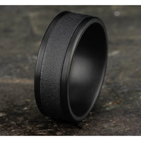 The Admiral Men's Wedding Band in Tantalum - 8mm Width by Tantalum