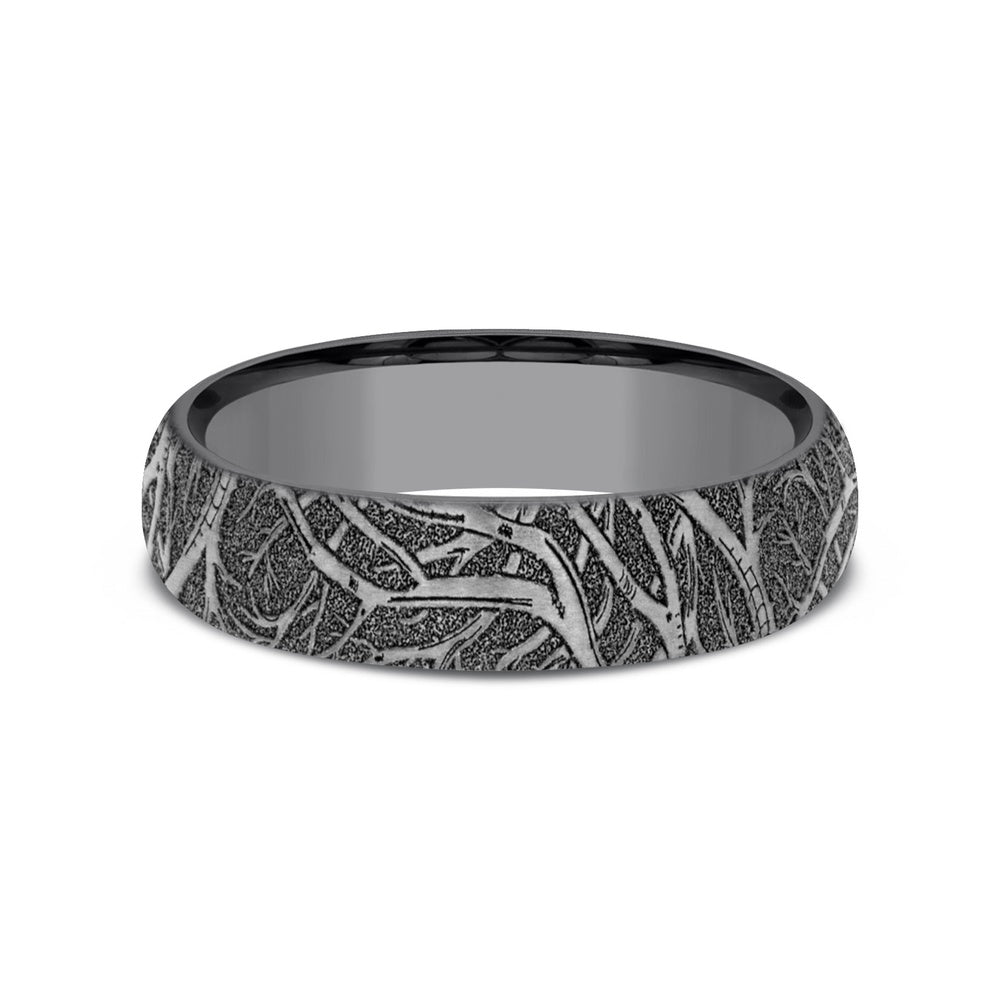 The Artemis Men's Wedding Band in Tantalum - 6mm Width by Tantalum