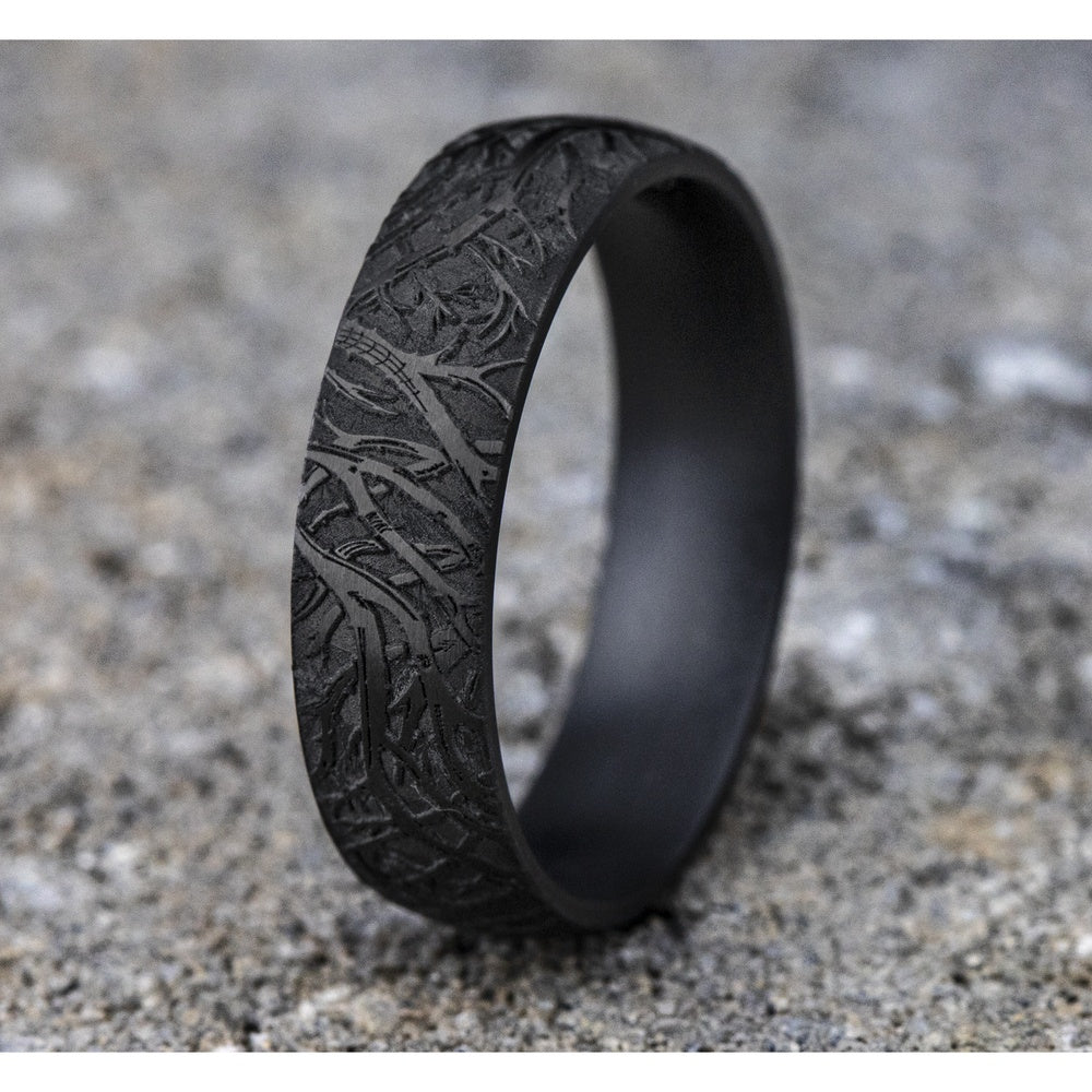 The Artemis Men's Wedding Band in Tantalum - 6mm Width by Tantalum