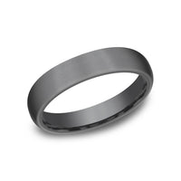 The Baron Men's Wedding Band in Tantalum - 4.5mm Width by Tantalum