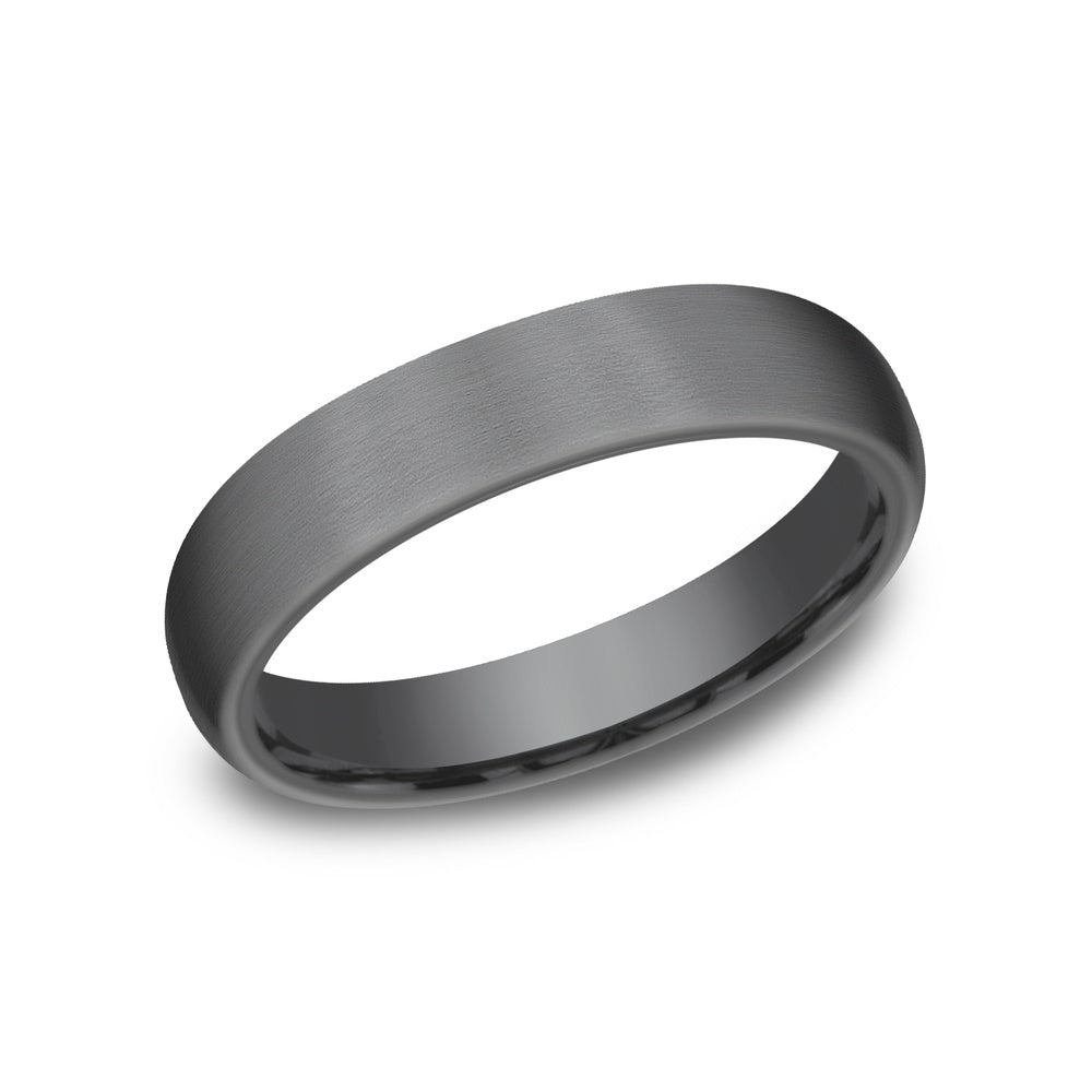 The Baron Men's Wedding Band in Tantalum - 4.5mm Width by Tantalum