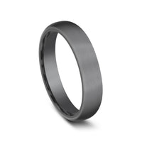 The Baron Men's Wedding Band in Tantalum - 4.5mm Width by Tantalum