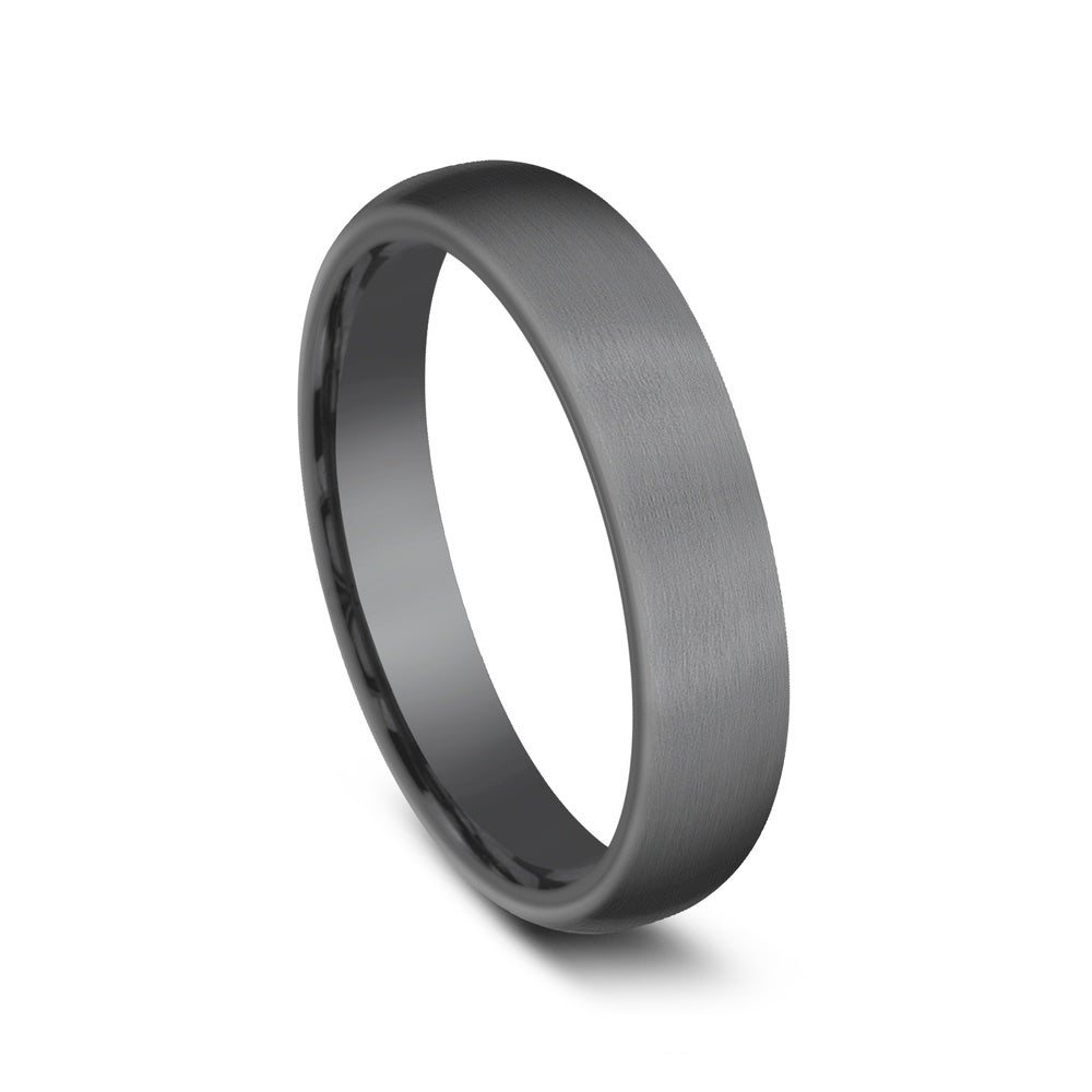 The Baron Men's Wedding Band in Tantalum - 4.5mm Width by Tantalum