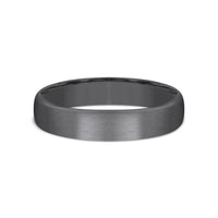 The Baron Men's Wedding Band in Tantalum - 4.5mm Width by Tantalum