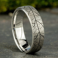 The Berkshire Men's Wedding Band in 14K White Gold - 6.5mm Width by Benchmark