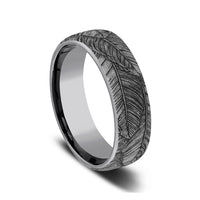 The Covey Men's Wedding Band in Grey Tantalum - 6.5mm Width by Brook and Branch