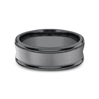The Desoto Men's Wedding Band in Tantalum - 7.5mm Width by Tantalum