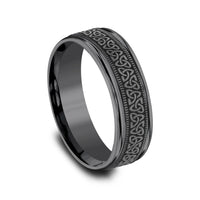 The Dublin Men's Wedding Band in Tantalum - 7mm Width by Tantalum