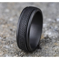 The Dublin Men's Wedding Band in Tantalum - 7mm Width by Tantalum
