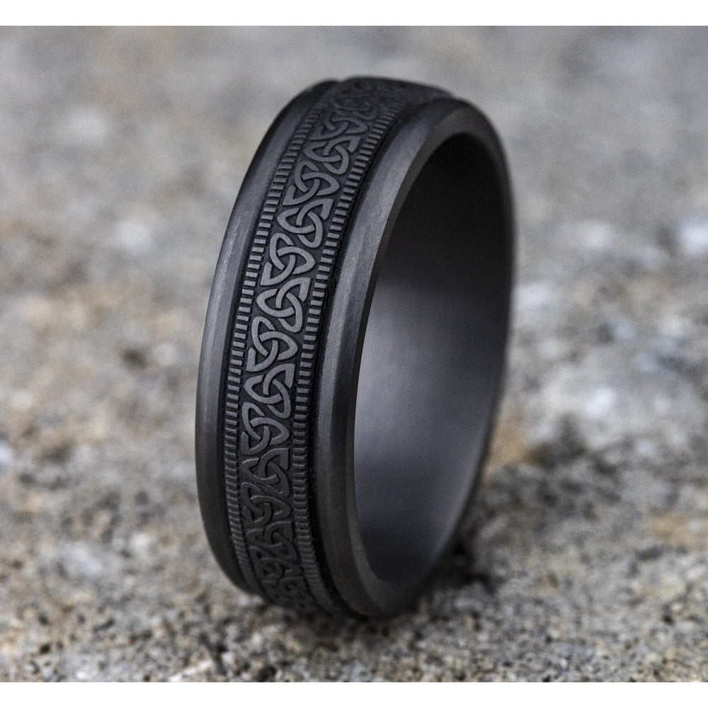 The Dublin Men's Wedding Band in Tantalum - 7mm Width by Tantalum