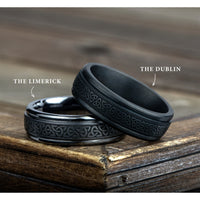 The Dublin Men's Wedding Band in Tantalum - 7mm Width by Tantalum