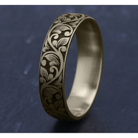 The Forum Men's Wedding Band in 14K Yellow Gold - 6mm Width by Benchmark