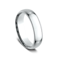The Heirloom Men's Wedding Band in 14K White Gold - 6mm Width by Benchmark