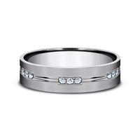 The King Men's Wedding Band in Grey Tantalum - 6mm Width by Tantalum