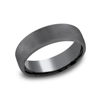 The Marshall Men's Wedding Band in Tantalum - 6.5mm Width by Tantalum