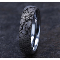 The Parthenon Men's Wedding Band in Tungsten - 6mm Width by Forge