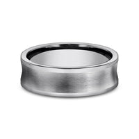 The Prowler Men's Wedding Band in Tungsten - 6mm Width by Forge