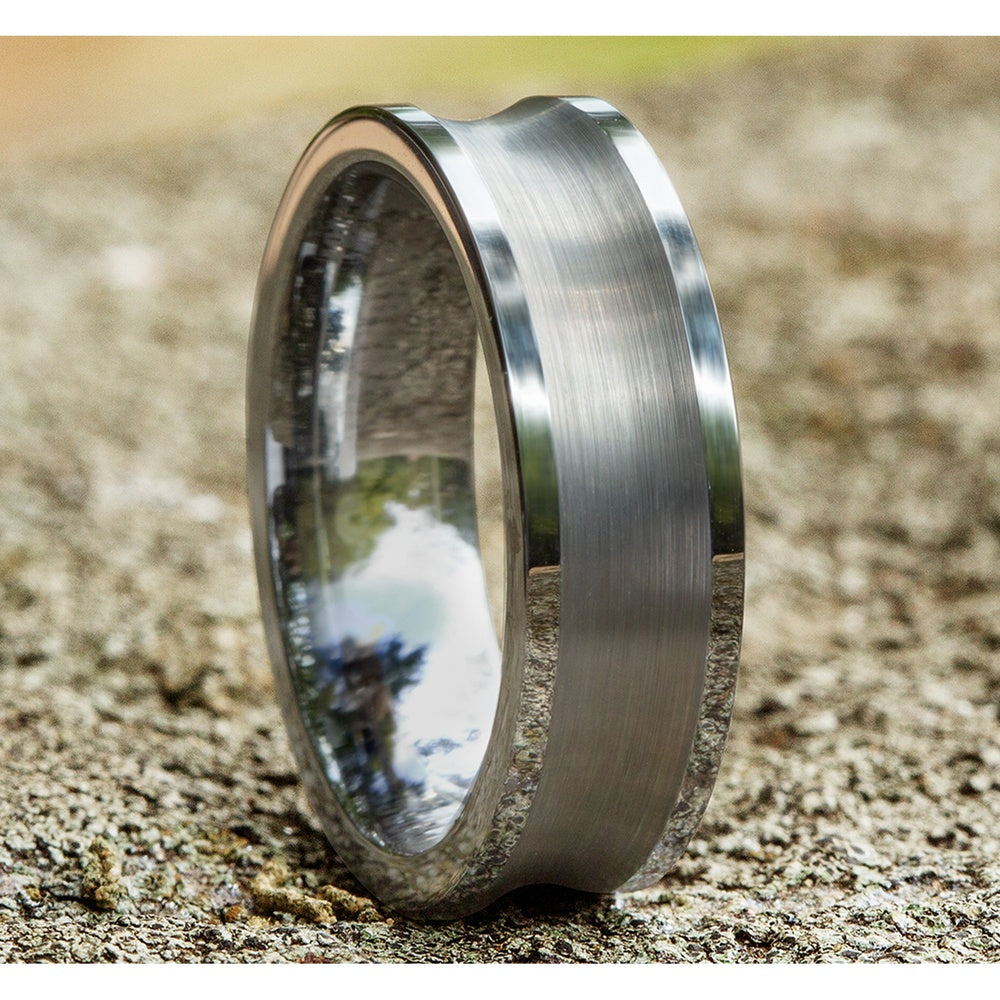 The Prowler Men's Wedding Band in Tungsten - 6mm Width by Forge