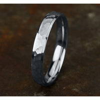 The Swanson Men's Wedding Band in 14K White Gold - 4mm Width by Benchmark