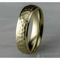 The Swanson Men's Wedding Band in 14K Yellow Gold - 6mm Width by Benchmark