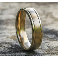 The Washington Men's Wedding Band in 14K Yellow Gold - 6mm Width by Benchmark