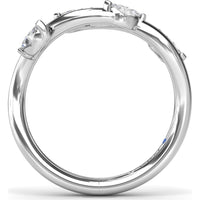 Vine-Inspired Marquise Diamond Band by Fana - 0.38 Carat Total Diamond Weight