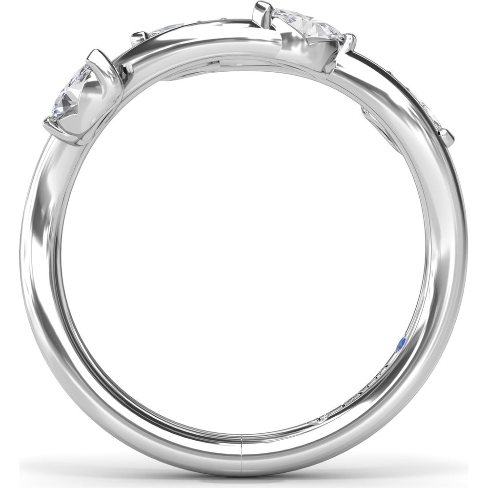 Vine-Inspired Marquise Diamond Band by Fana - 0.38 Carat Total Diamond Weight