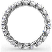Woven Eternity Band with Round Diamonds by Fana - 2.54 Carat Total Diamond Weight