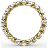 Woven Eternity Band with Round Diamonds by Fana - 2.54 Carat Total Diamond Weight