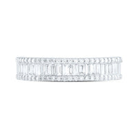 Yellow Gold Diamond Band Ring - 7/8 Carat Total Diamond Weight