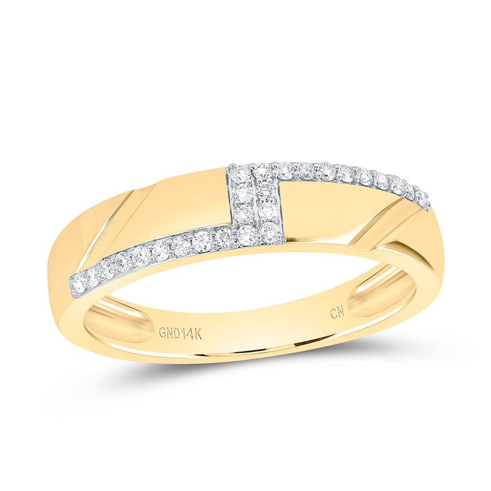 Yellow Gold Emerald Diamond Ring - 3/4 Carat Total Gemstone Weight