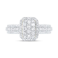 Yellow Gold Round Diamond Ring - 3/4 Carat Total Diamond Weight
