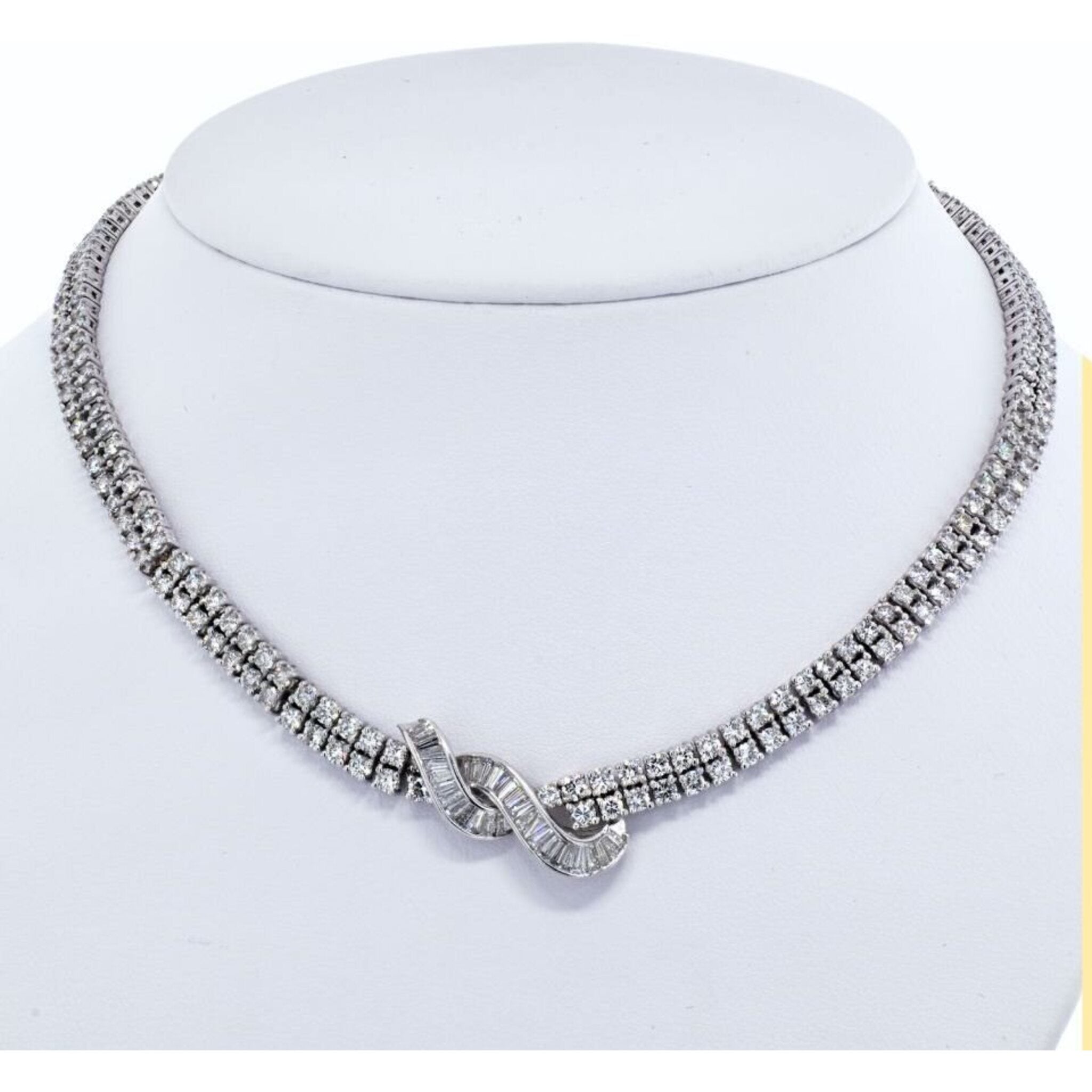 Men's stainless steel tennis necklace - Love & Aces
