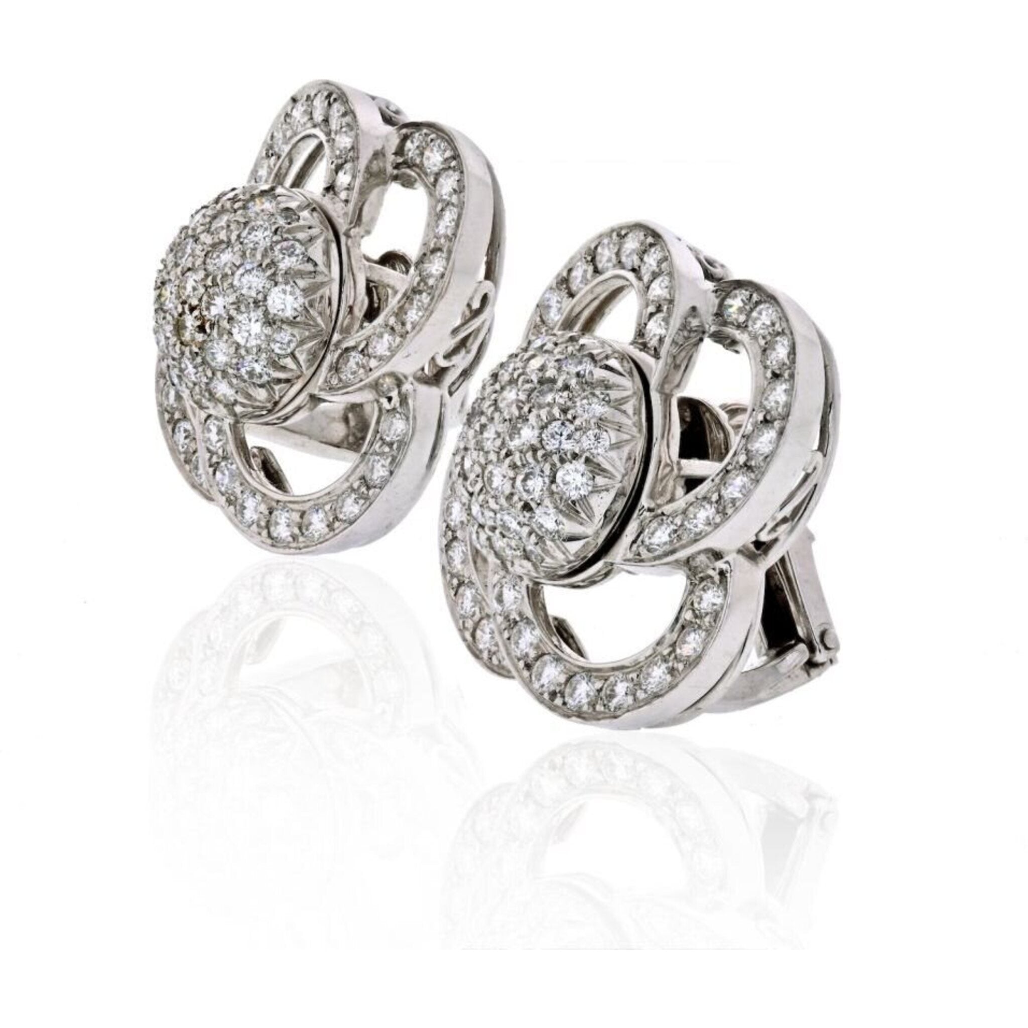 SWAROVSKI MILLENIA CLIP EARRINGS, RHODIUM PLATED – Arapinis Swarovski  Corner – Κοσμήματα