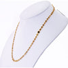 18K Yellow Gold 10.50 Carat 17 Inches Fancy Color Diamonds by the Yard Necklace